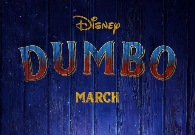 Arrivano le prime immagini ufficiali di Dumbo di Tim Burton Il poster di Dumbo