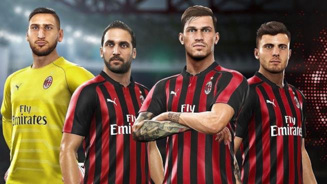 PES 2019: scopriamo quanto sono accurati i volti dei giocatori di Serie A Alcuni dei giocatori più rappresentativi del Milan in PES 2019