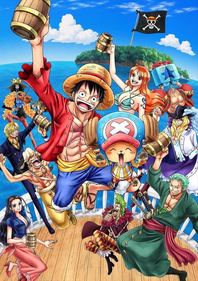La ciurma di Cappello di Paglia alla conquista dell'isola di Sarushima! L'isola di Sarushima cambia nome e diventa l'isola di Monkey D. Luffy!