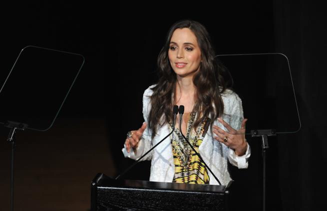 L'attrice Eliza Dushku ha parlato del suo difficile passato Eliza Dushku durante una conferenza stampa