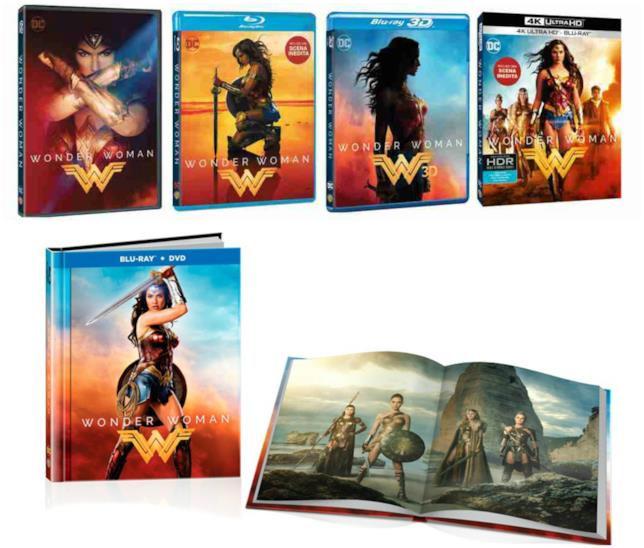 Wonder Woman in home video Le edizioni home video di Wonder Woman
