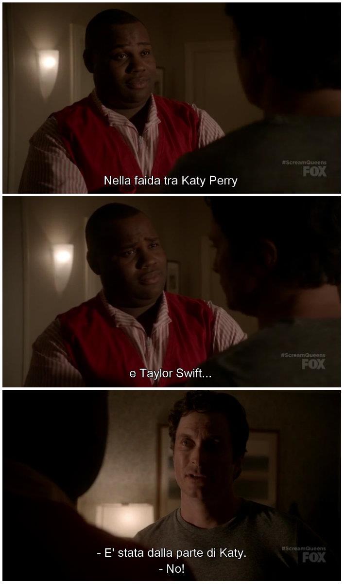 Scream Queens 2x08 Wes Gardner ammette che la figlia Grace è impazzita