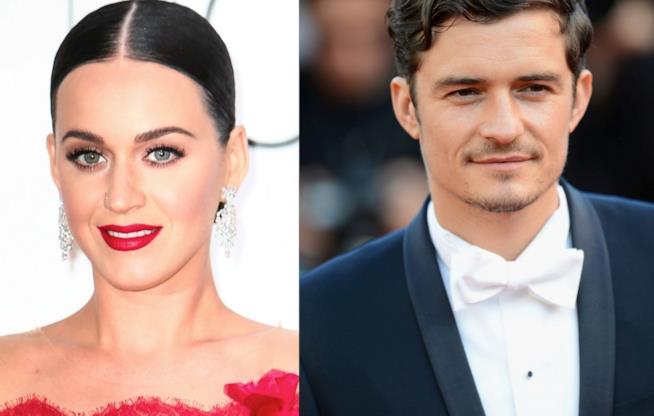 Katy Perry e Orlando Bloom debuttano su Instagram Primo piano di Orlando Bloom e Katy Perry