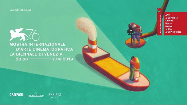 Venezia 76, ecco tutti i film che si contenderanno il Leone d'Oro La locandina di Venezia 76