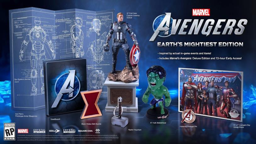 Annunciate le edizioni da collezione di Marvel's Avengers La più Potente Edizione della Terra di Marvel's Avengers
