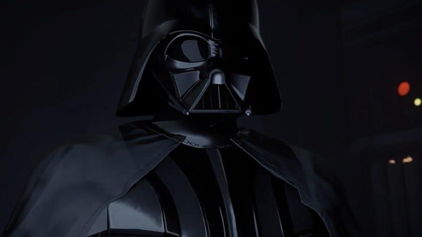 Il secondo episodio della serie VR Vader Immortal sarà mostrato al D23 Un primo piano di Darh Vader in Vader Immortal
