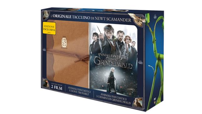 Cofanetto Animali Fantastici Cofanetto Animali Fantastici - DVD e taccuino