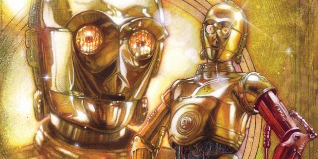 C-3PO in Atar Wars 7 ha il braccio rosso: perché? Immagine di C-3PO dal fumetto Star Wars Special: C-3P0
