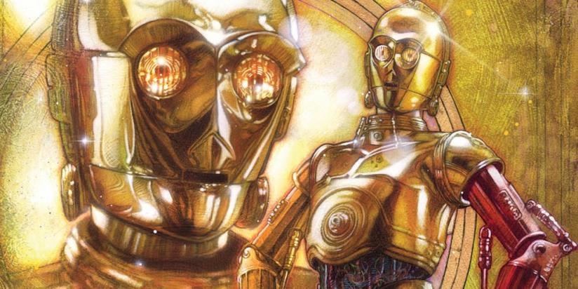 C-3PO in Atar Wars 7 ha il braccio rosso: perché? Immagine di C-3PO dal fumetto Star Wars Special: C-3P0