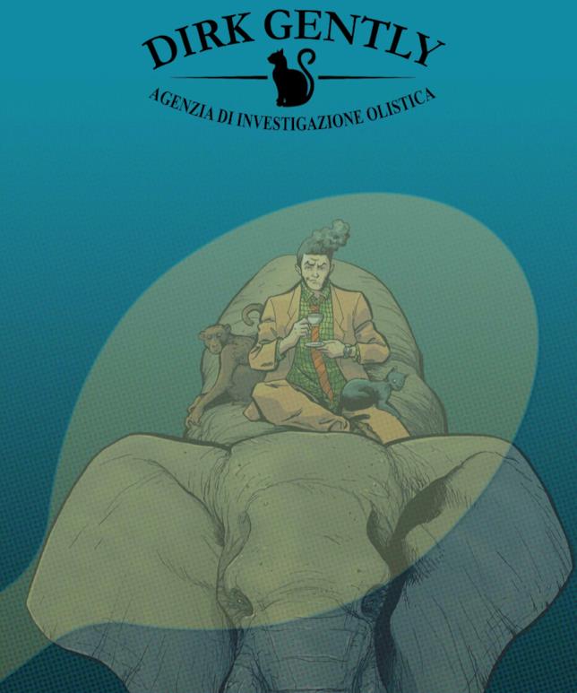Dirk Gently vol.2, la cover Cover di Dirk Gently vol.2