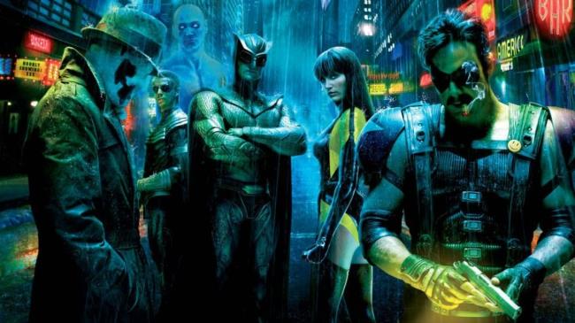 Damon Lindelof, sceneggiatore di Lost, sta scrivendo una serie TV su Watchmen e ha rivelato che sarà uno show pericoloso In foto il team di Watchmen, film di Zack Snyder