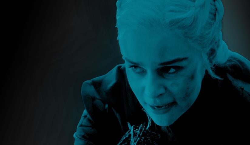 Daenerys Mad Queen: come finirà GoT? Daenerys con sguardo omicida in GoT 8x05