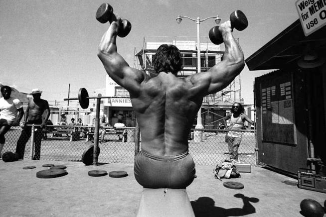 Arnold Schwarzenegger festeggia i 70 anni Schwarzy ai tempi di Mr. Olympia