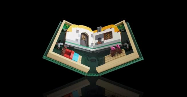 Anche LEGO ha il suo pieghevole, ed è migliore del Samsung Galaxy Fold Immagine promozionale del Pop-up Book di LEGO