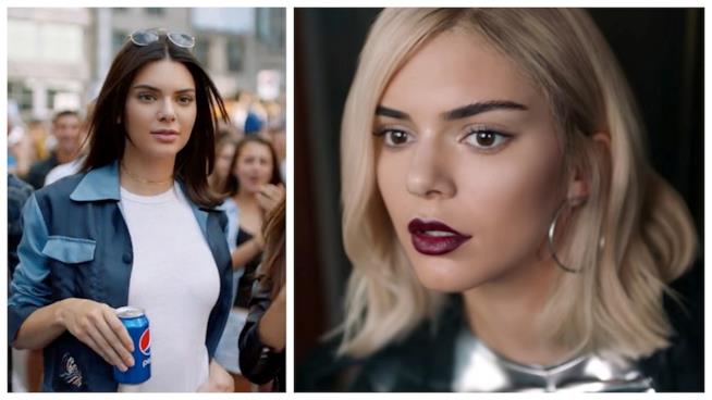 Kendall Jenner fa discutere nel nuovo spot di Pepsi Un'immagine di Kendall Jenner dallo spot Pepsi