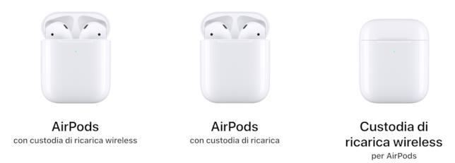 AirPods disponibili già all'acquisto su Apple Store Online Le nuove opzioni d'acquisto per AirPods