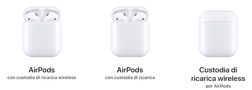 AirPods disponibili già all'acquisto su Apple Store Online Le nuove opzioni d'acquisto per AirPods