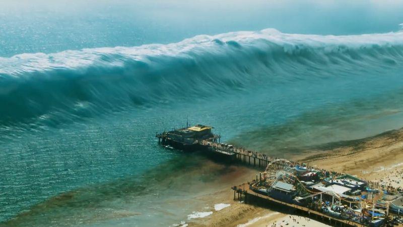 Lo tsunami nella terza stagione di 911 911: un'immagine della terza stagione