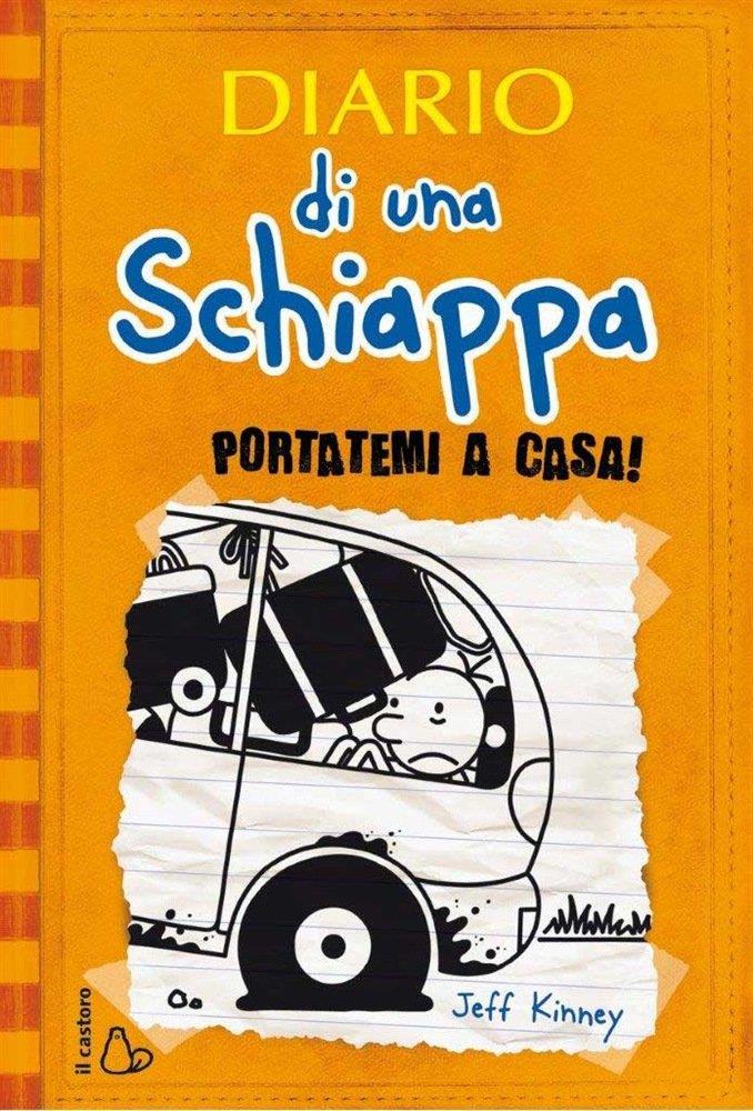 copertina Diario di una schiappa, nono libro Diario di una schiappa - Portatemi a casa!, copertina