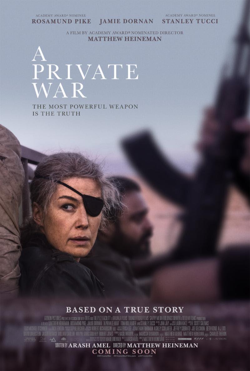A Private War La locandina di A Private War