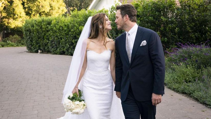 Chris Pratt e Katherine Schwarzenegger sono marito e moglie Chris Pratt e Katherine Schwarzenegger si sono sposati