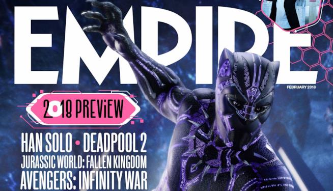 La cover di febbraio di Empire sarà dedicata a Black Panther Il nuovo costume di Black Panther sulla cover di Empire