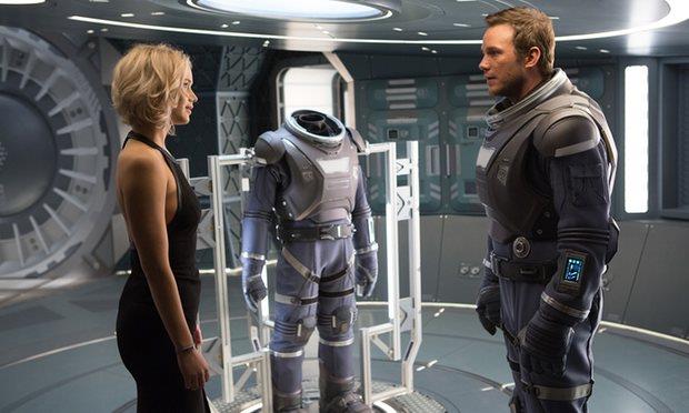 Scena del film Passengers Passengers scena del film