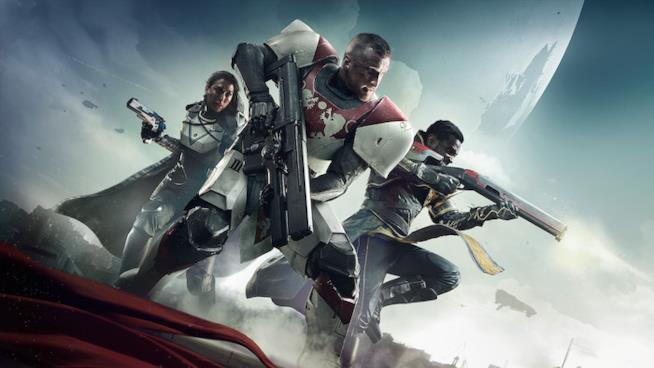 Bungie avrebbe dato il via alla produzione di Destiny 3 La copertina di Destiny 2 con tre guardiani in azione
