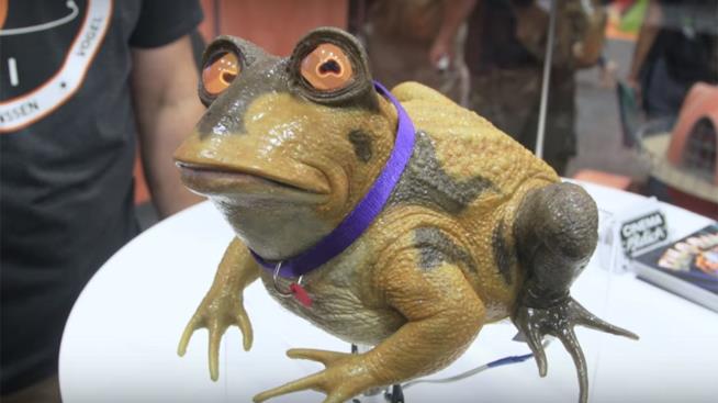 L'Ipnorospo di Futurama è stato ricreato con un animatronic per Fan-o-rama L'animatronic dell'Ipnorospo
