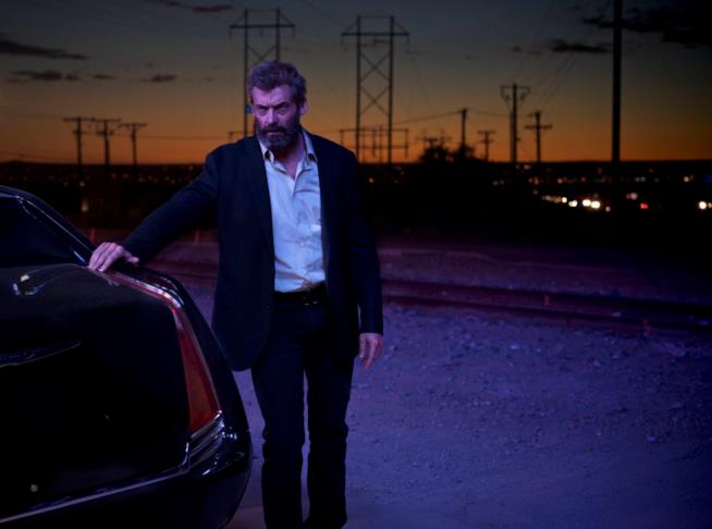 Logan: Hugh Jackman è di nuovo Wolverine Hugh Jackman in una scena di Logan