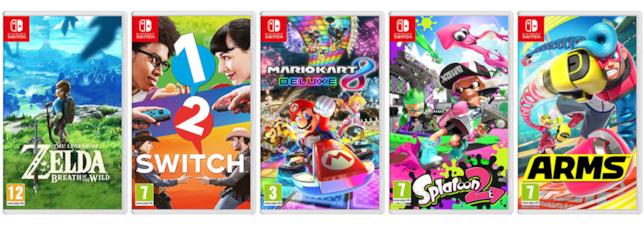 Nintendo Switch, Zelda e tutti gli altri giochi disponibili al lancio Nintendo Switch tutti i giochi disponibili