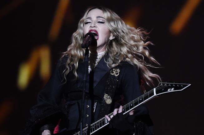 Madonna critica i figli di Donald Trump su Instagram Primo piano di Madonna