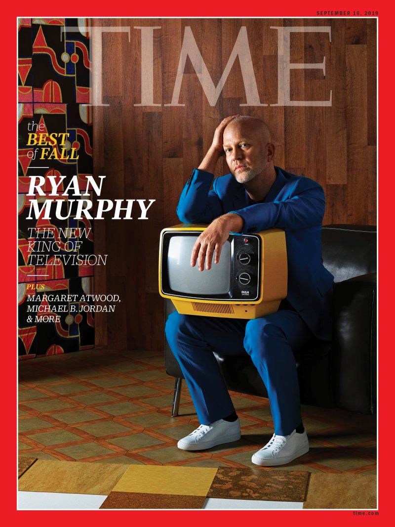 Ryan Murphy: i prossimi impegni dell'uomo più richiesto della TV Ryan Murphy in copertina su Time