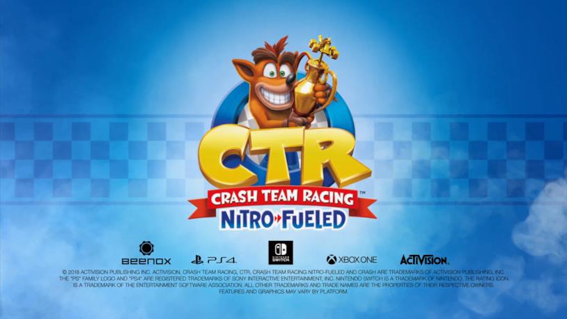 Crash Team Racing Nitro-Fueld per PS4, Xbox One, PC e Nintendo Switch Crash Team Racing Nitro-Fueld in uscita il 21 giugno 2019