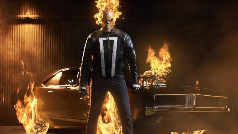 Ecco quando tornerà Marvel's Agents of S.H.I.E.L.D. 4 su FOX Ghost Rider in un'immagine promozionale di Marvel's Agents of S.H.I.E.L.D. 4