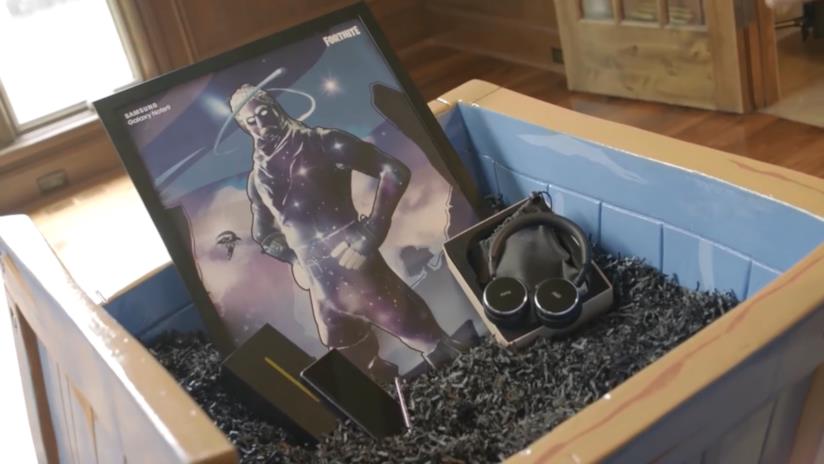 Fortnite, guida: come sbloccare la Galaxy Skin L'edizione limitata del Samsung Galaxy Note 9 a tema Fortnite