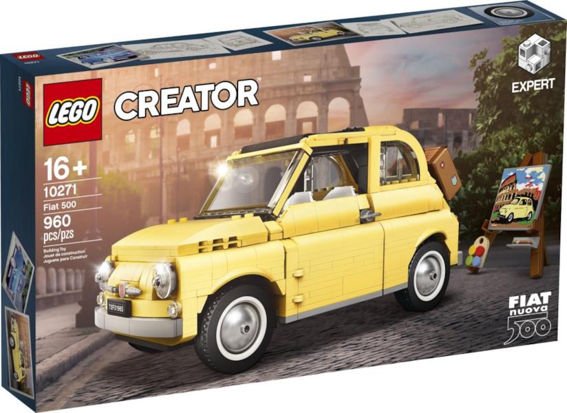 LEGO presenta la sua Fiat 500 La nuova Fiat 500 di LEGO