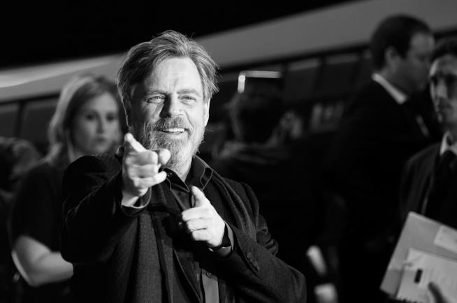 Prima foto di Luke Skywalker La prima foto mai scattata a Luke Skywalker
