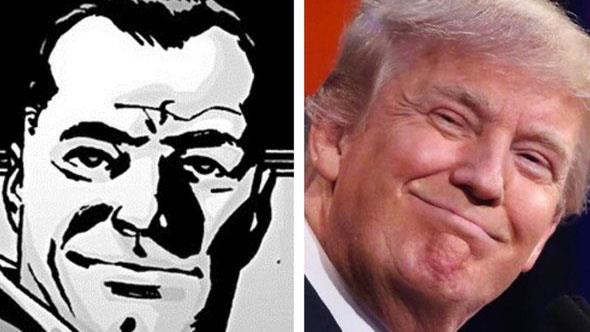 trump vs negan