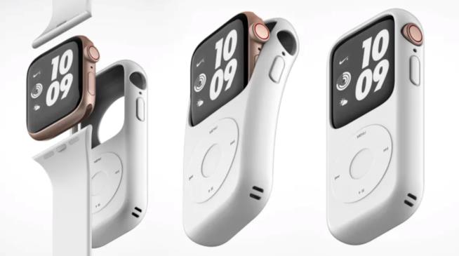 Il 2018 Pod Case trasforma Apple Watch in un iPod touch Il concept di 2018 Pod Case