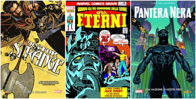 I tre volumi targati Marvel I tre volumi targati Marvel da regalare a Natale 2016