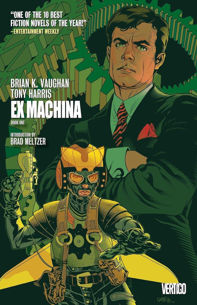Ex Machina diventerà un film con Oscar Isaac La cover del fumetto di Ex Machina presenta un verde dominante e due personaggi