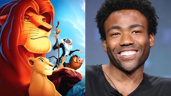 Donald Glover sarà Il Re Leone nel remake Disney Donald Glover sarà Il Re Leone