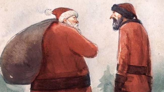 Gipi e i fratelli Kristmas Una tavola di Gipi a tema natalizio