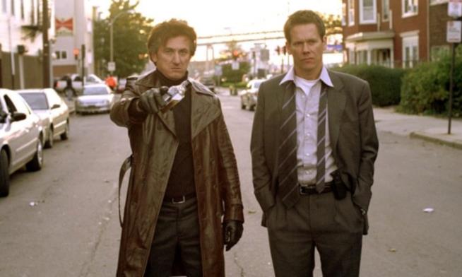 Trama e finale di Mystic River Una scena di Mystic River con Sean Penn e Kevin Bacon