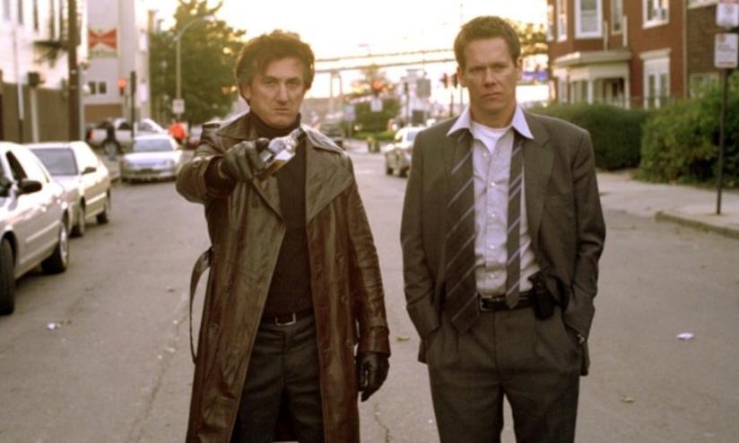 Trama e finale di Mystic River Una scena di Mystic River con Sean Penn e Kevin Bacon