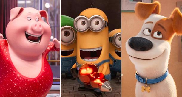 Sing 2 Minions 2 Pets 2 date uscita I protagonisti di Sing, Minions e Pets - Vita da Animali