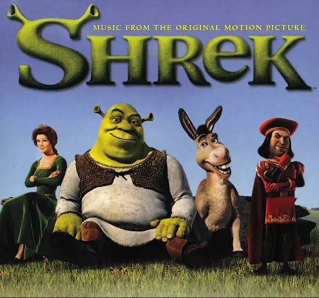 Colonna sonora Shrek La copertina della colonna sonora Shrek