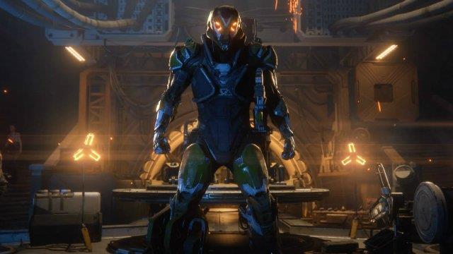Anthem esce a febbraio 2019 su PS4, Xbox One e PC: il trailer dall'E3 Un soldato di Anthem