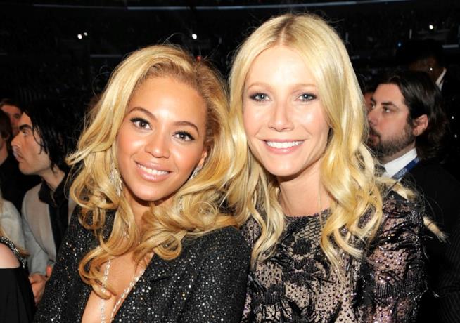 Le figlie di Gwyneth Paltrow e Beyoncé insieme per un pigiama party di compleanno Primo piano di Gwyneth Paltrow e Beyoncé